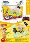 TK78904 Four-way Remote Control Light and Music Tipping Stunt Vehicle (Cartoon Theme 6) details Picture